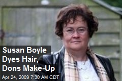 Susan Boyle Dyes Hair, Dons Make-Up