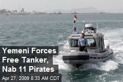 Yemeni Forces Free Tanker, Nab 11 Pirates