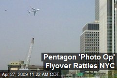 Pentagon 'Photo Op' Flyover Rattles NYC
