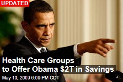 Health Care Groups to Offer Obama $2T in Savings