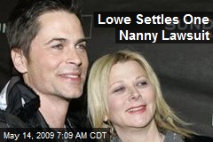 Lowe Settles One Nanny Lawsuit