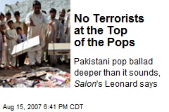 No Terrorists at the Top of the Pops