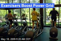 Exercisers Boost Power Grid