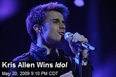 Kris Allen Wins Idol
