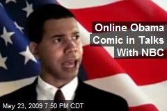 Online Obama Comic in Talks With NBC