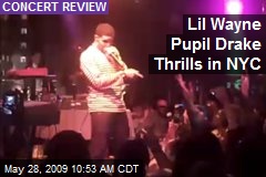 Lil Wayne Pupil Drake Thrills in NYC