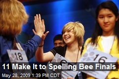 11 Make It to Spelling Bee Finals