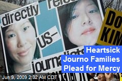 Heartsick Journo Families Plead for Mercy