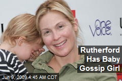 Rutherford Has Baby Gossip Girl