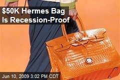 $50K Hermes Bag Is Recession-Proof