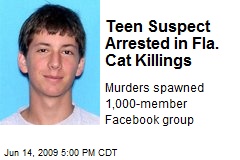 Teen Suspect Arrested in Fla. Cat Killings