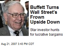 Buffett Turns Wall Street's Frown Upside Down