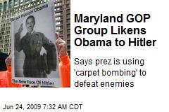 Maryland GOP Group Likens Obama to Hitler