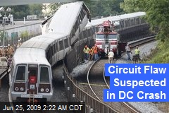 Circuit Flaw Suspected in DC Crash