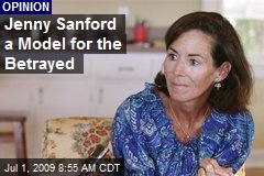 Jenny Sanford a Model for the Betrayed