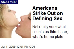 Americans Strike Out on Defining Sex