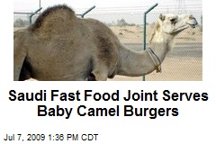 Saudi Fast Food Joint Serves Baby Camel Burgers