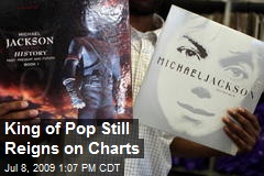King of Pop Still Reigns on Charts