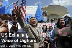 US Exile Is Voice of Uighurs