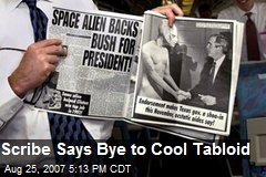 Scribe Says Bye to Cool Tabloid