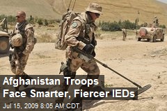 Afghanistan Troops Face Smarter, Fiercer IEDs