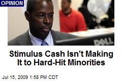 Stimulus Cash Isn't Making It to Hard-Hit Minorities