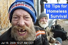 10 Tips for Homeless Survival