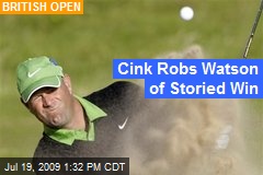 Cink Robs Watson of Storied Win