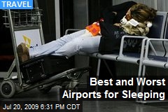 Best and Worst Airports for Sleeping