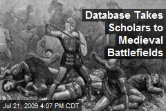 Database Takes Scholars to Medieval Battlefields