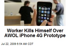 Worker Kills Himself Over AWOL iPhone 4G Prototype