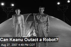 Can Keanu Outact a Robot?