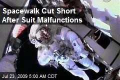 Spacewalk Cut Short After Suit Malfunctions