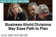 Business-World Divisions May Ease Path to Plan