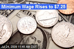 Minimum Wage Rises to $7.25