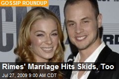Rimes' Marriage Hits Skids, Too