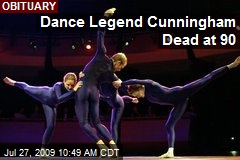 Dance Legend Cunningham Dead at 90