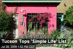 Tucson Tops 'Simple Life' List