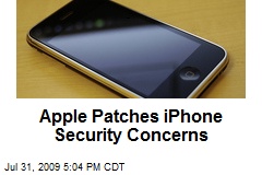 Apple Patches iPhone Security Concerns
