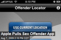 Apple Pulls Sex Offender App