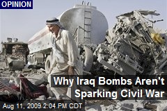 Why Iraq Bombs Aren't Sparking Civil War