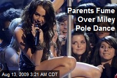 Parents Fume Over Miley Pole Dance