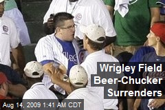 Wrigley Field Beer-Chucker Surrenders