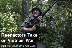 Reenactors Take on Vietnam War