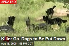 Killer Ga. Dogs to Be Put Down