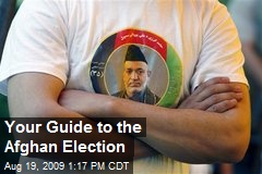 Your Guide to the Afghan Election
