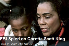 FBI Spied on Coretta Scott King