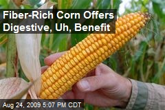 Fiber-Rich Corn Offers Digestive, Uh, Benefit