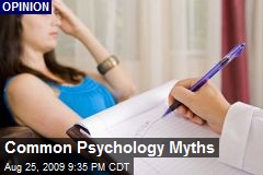 Common Psychology Myths