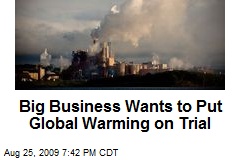 Big Business Wants to Put Global Warming on Trial